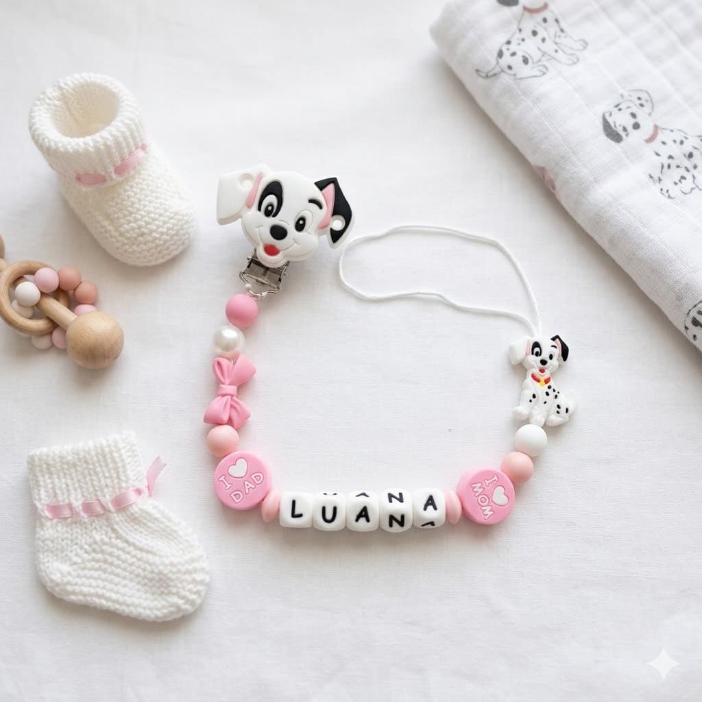 Lănțișor suzetă „Prietenie” personalizat